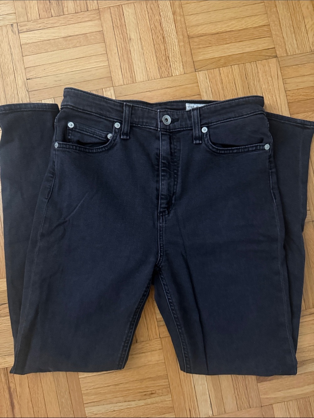 Women’s Rag&Bone Gray Slim Straight Jeans